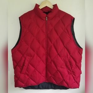Eddie Bauer Red Down Vest